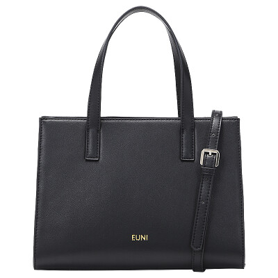 

EUNI handbags new fashion Tote bag simple leather shoulder Messenger bag commuter cowhide handbag female E959013I1A