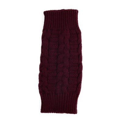 

Fashion Unisex Men Women Knitted Fingerless Winter Gloves Soft Warm Mitten