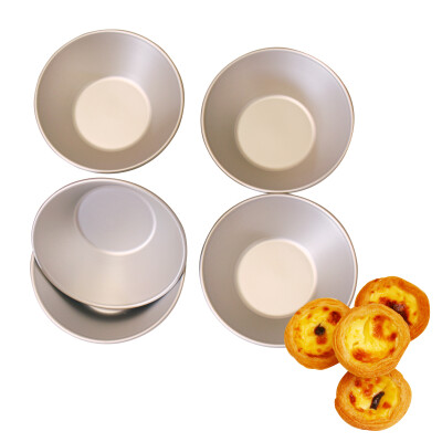 

Three aluminum alloy egg tart mold baking mold anode 5 loaded SN60615