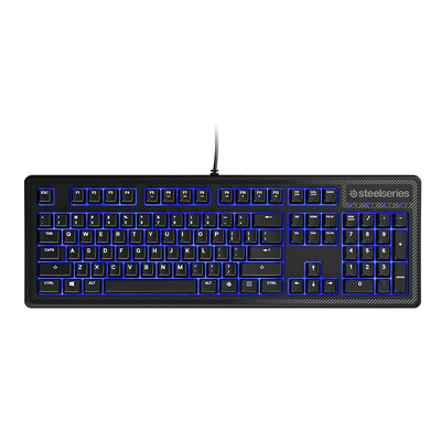 

Гонка Ядро (SteelSeries) Apex 100 выделенных игровая клавиатура черного
