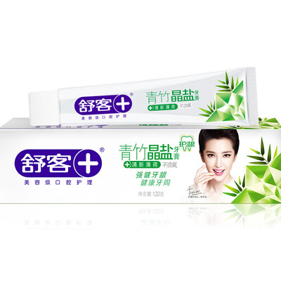 

Shu off the green bamboo salt toothpaste 120g