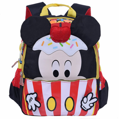

Disney children's bag light casual backpack kindergarten bag backpack MB0396C red