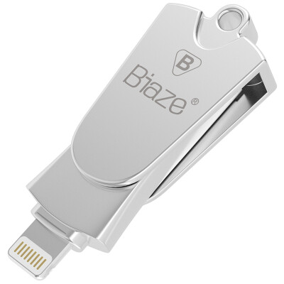 

Biaze Apple Interface Micro Sd Tf Card Reader Apple Phone U Disk Reader For Iphone 7 5S 6S 6Plus Ipad Mini Air A7-Silver