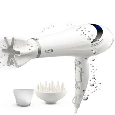 

Family Hair Dryer Use Ionic Hair Blower 2200W Hair Design Tools 2 Speeds 3 Heat Settings Fast Drying Blow Dryer White