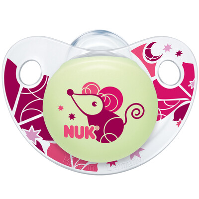 

NUK pacifier (0-6 months) (2 loaded
