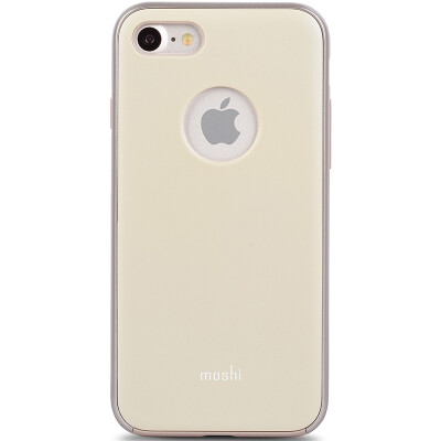 

Moshi Apple Apple iphone7 mobile phone sets fashion double material drop protection shell for iPhone 7 iGlaze light yellow