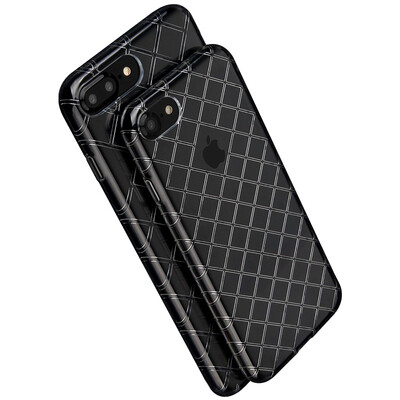 

Mei Yi Apple iPhone7 8 phone shell protective cover light transparent silicone sleeve keel series 47 inches transparent white