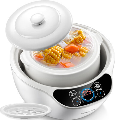 

Bear Bear electric stew pot baby porridge pot boil soup pot bird&39s nest water stew pot mini DDZ-A12A1 12L