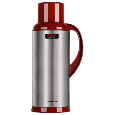 

Jingdong Supermarket] SIMELO impression Kyoto glass liner new Shanghai insulation pot warm pot kettle thermos bottle open bottle 2000ML (gold