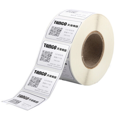 

Tianzhang TANGO new green days chapter 60 40 40mm roll copper stickers bar code label paper tag price tag paper 1000 particles volume 6 volumes box