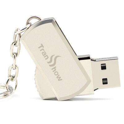 

Transshow толстячок Металл вращающаяся флешка USB (16G)