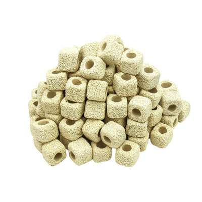 

Qi Yi natural nano-bacteria ring fish tank filter material aquarium filter material nitrifying bacteria ring water purification filter material 1 liter L-101