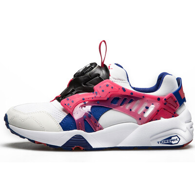 

PUMA классическая тарелка кроссовки DISC TRINOMIC BLAZE358135 01 белый / синий / красный 40