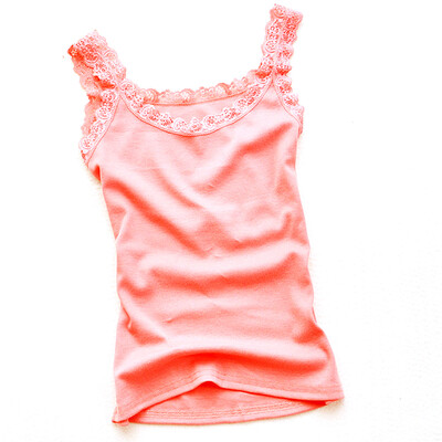 

Women Sexy Tank Tops Fashion Multicolors Sleeveless Bodycon Temperament T-shirtSummer Lace Vest Camisole Top