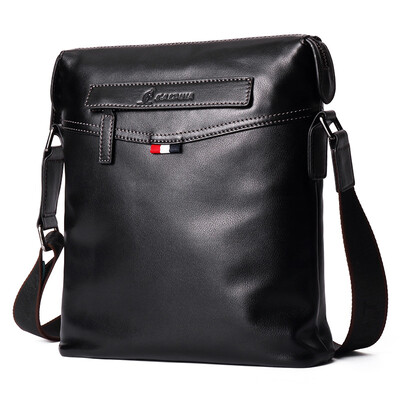 

Alpina Kangaroo L&39ALPINA Shoulder Bag Men&39s Leather Business Handbag Multifunctional Leather Men&39s Messenger Bag Korean casual male bag 662032004 Black