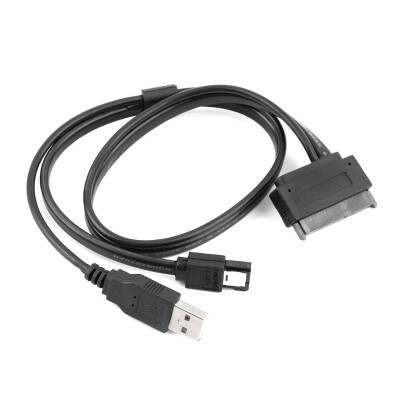 

2.5 Inch Hard Disk Drive SATA 22Pin to eSATA Data + USB Powered Cable NEW