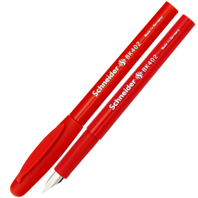 

Schneider pen pen pen pen student with adult practice pen F tip BK402 red