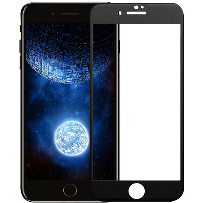 

(I-mu) iPhone7Plus 3D поверхность матовое закаленное пленочное стекло Apple 7P полноэкранная стеклянная пленка не сломана черным (отправьте подарок артефакта фильма пока)