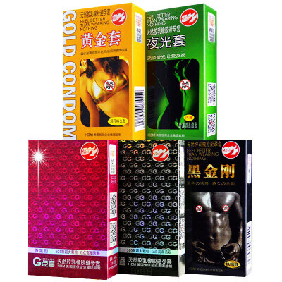 

Beilile Dotted Ribbed Condoms 47 pcs