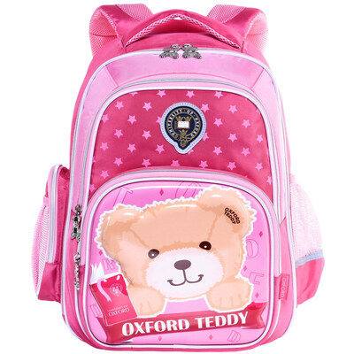 

Oxford University UNIVERSITY OF OXFORD Cubs children bag light simple simple casual backpack primary school students bag J073B pink