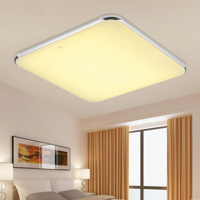 

【Jingdong Supermarket】 TCL lighting led ceiling lamp living room lamp bedroom lamp rectangular lighting lamp cool silver side 16W square 40 * 40cm for 5-10 square