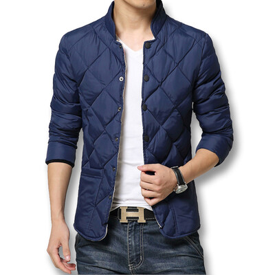 

Mens Winter Jacket Plus Size  Fashion Warm Parka Coat Brand New Arrival Men Designed Down Jackets Casual Men Slim Fits Coats