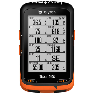 

100 ударов Bryton R530E Китайский GPS-код кодового стола Wi-Fi трек-навигация компас велосипед верховая езда кодовый стол поддержка сердечный ритм беговая дорожка