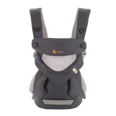 

Ergobaby 360 series breathable models 4 kinds of back baby sling four seasons universal models multi-function baby belt - carbon gray 4 months -3 years old United States