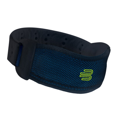 

BAUERFEIND) SPORTS KNEE STRAP sports patella with blue