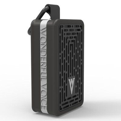 

Замечательный звук (WONDERFUL VOICE) PSQ mini Bluetooth-динамики три анти-наружных динамика портативная карта звук прохладный холодный серый