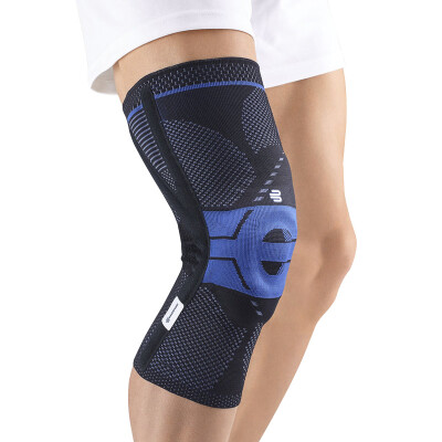 

BAUERFEIND GENUTRAIN P3 WITH SILICONE BORDER Kang Fu series patella reinforced knee non-slip black right leg 3 yards