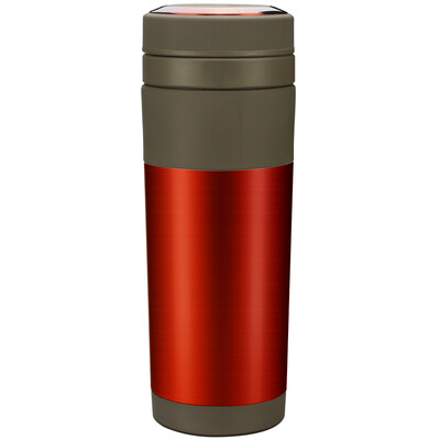 

Vientiane WANXIANG R10 400ML vacuum car type insulation cup stainless steel business car cup male ladies portable straight body with a filter oak red