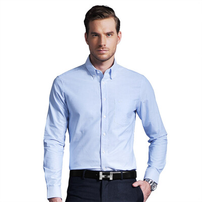 

Virtue Men Cotton Shirt Slim Long Sleeve Shirt