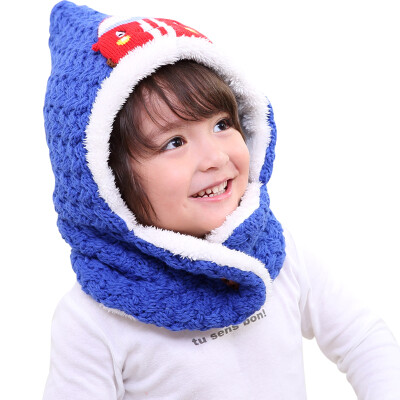 

hugmii children hat red and new new cartoon wool men and girls hooded hat red owl