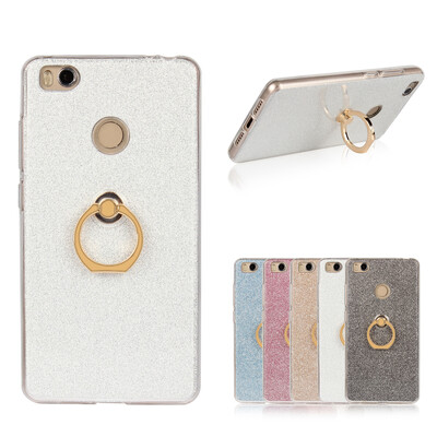 

MOONCASE 2 в 1 Блеск Bling Печать Гибкая мягкая TPU защитная крышка чехол с держателя кольца Kickstand для Xiaomi Mi 4S