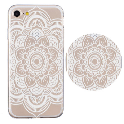 

Hot Ultra Thin Mandala Lace TPU Gel SOFT Case Cover For iPhone 7 580328