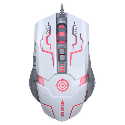 

Современные эмиссии света конкуренции игра (HYUNDAI) HY-G11 LOL вес CF мышь белый