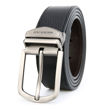 

Scarecrow (MEXICAN) Men's belt business casual men's belt leather buckle buckle belt MSM10380M-01 black