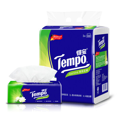 

Tempo pumping soft pumping 4 layer 90 pumping * 3 packets of jasmine