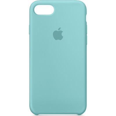 

Apple iPhone 7 original protective cover silicone protective shell ice sea blue