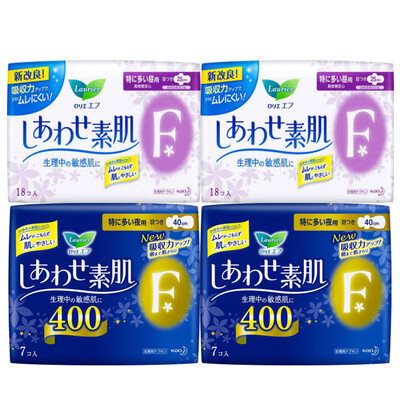 

Kao Lok&elegant F series of sanitary napkins special set daily 36 night with 14 Japan imported