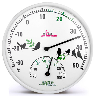 

【Jingdong Supermarket】 Yuhuazawa Yuhuaze large dial indoor hygrometer / thermometer YHZ-90191