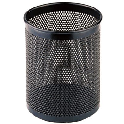 

COMIX metal mesh pen holder black office stationery B2003
