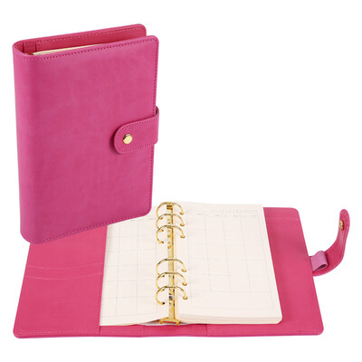

Morning light (M & G) APYH2B18 48K candy color loose-leaf coil leather leather noodle notebook 73 pages emerald green
