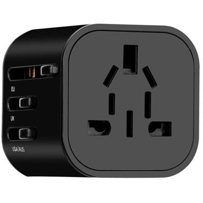 

MOMAX (MOMAX) 1-World Multi-function power converter plug Multi-function conversion socket AC interface input 100-240V comes with the United States and Australia,
