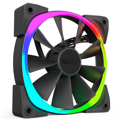 

Enjie NZXT Aer RGB 120 RGB Корпусный вентилятор (программируемый регулируемый вентилятор RGB / отключение / купольная / прочная)