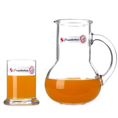 

【Jingdong Supermarket】 Pasabahce Kettle Set Turkey imported lead-free beverage equipment 7 sets of cold kettle set 1750ml + 390 * 6