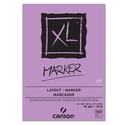 

Kansong (CANSON) XL series Mark pen special book MARKER sketchbook hand-painted 297 * 420 (A3) 100
