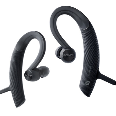 

Sony (SONY) MDR-XB80BS водонепроницаемый спорт Bluetooth гарнитура (красный)
