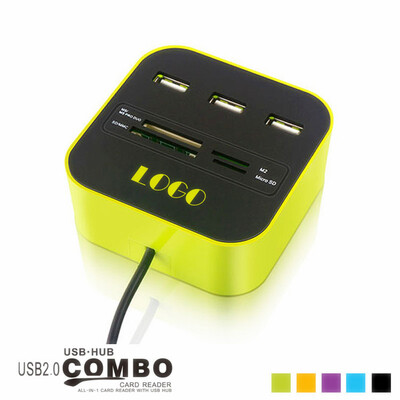 

Multi-card reader usb splitter hub reader multi-in-one
